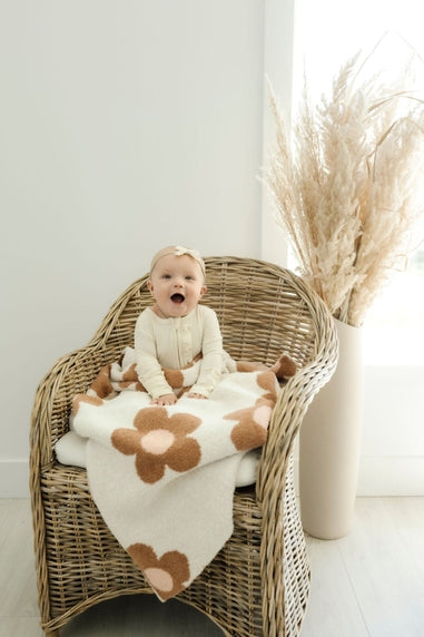 Daisy Plush Blanket