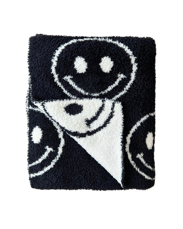 Fuzzy Blanket | Smiley