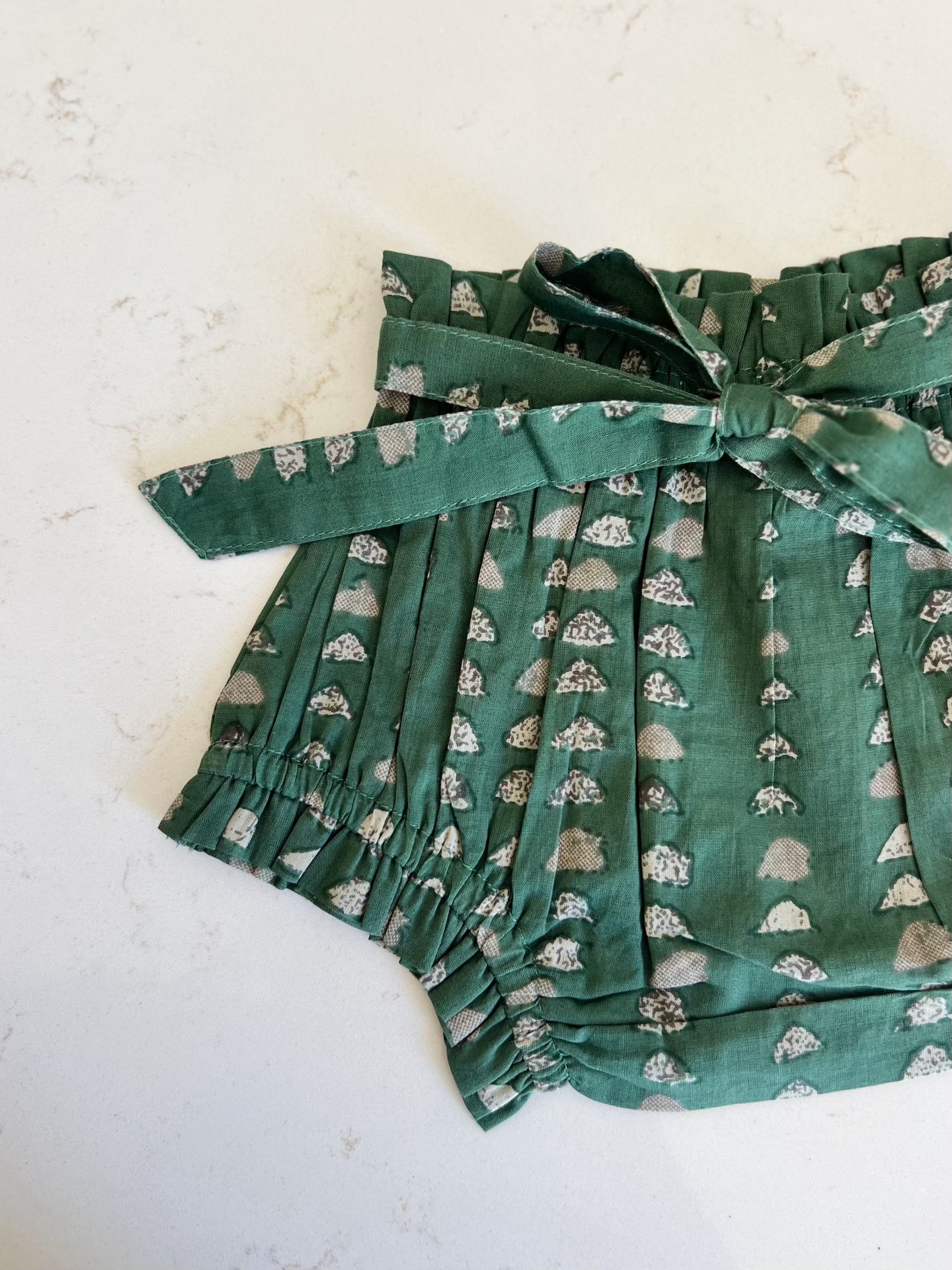 Bloomers in Green