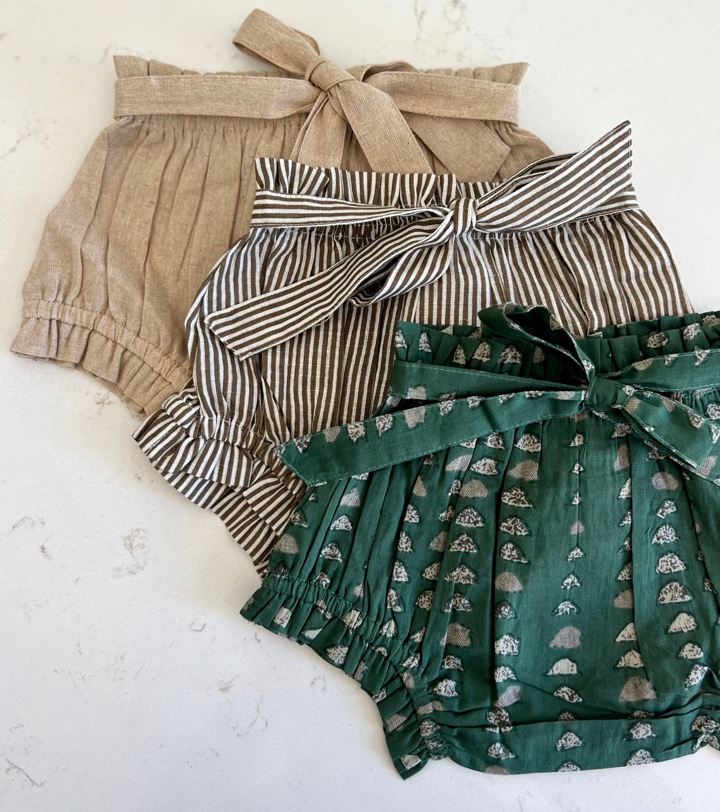 Bloomers in Green