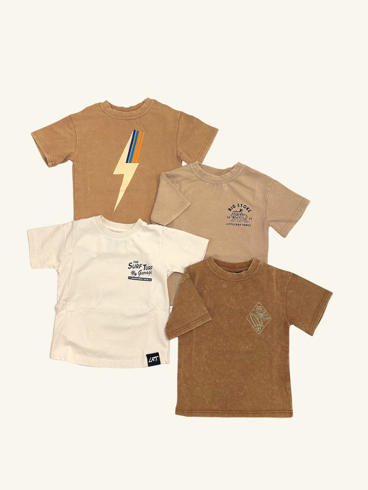 Retro Lightning Bolt Tee