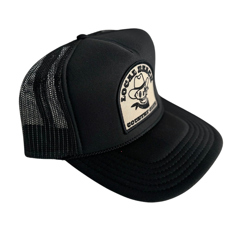 Trucker Hat | Local Beach Black