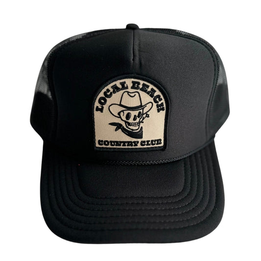 Trucker Hat | Local Beach Black