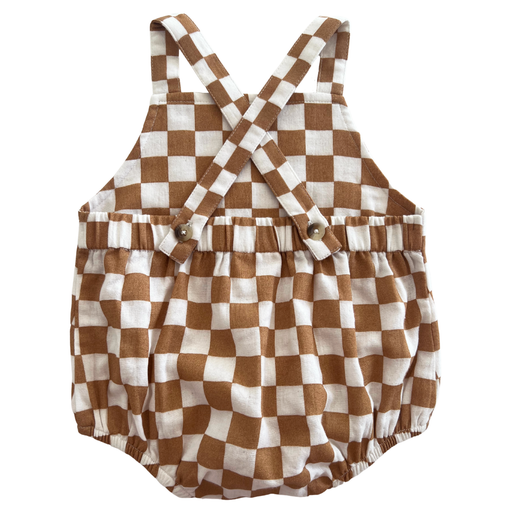 August Sunsuit in Checkerboard