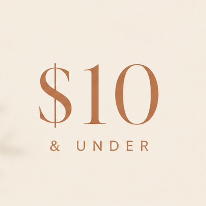 $10 & under
