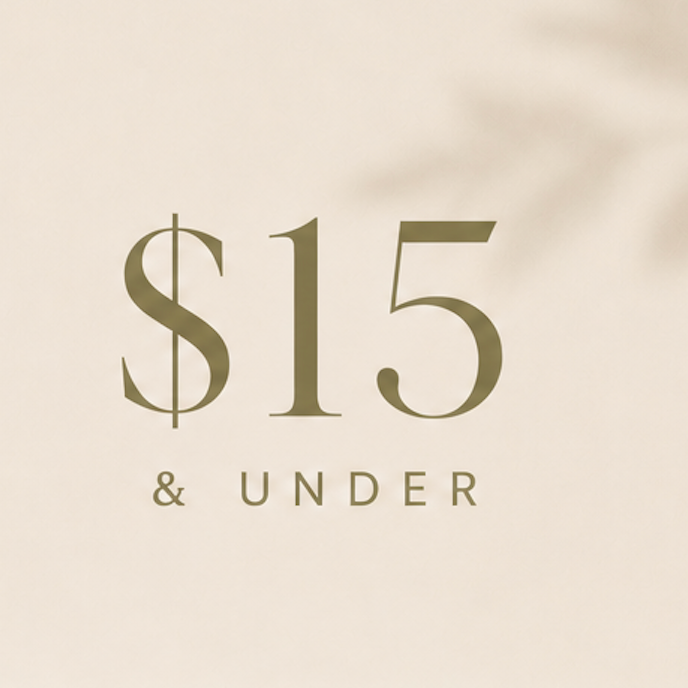 $15 & under