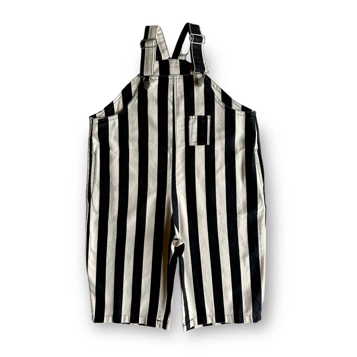 Striped Overalls